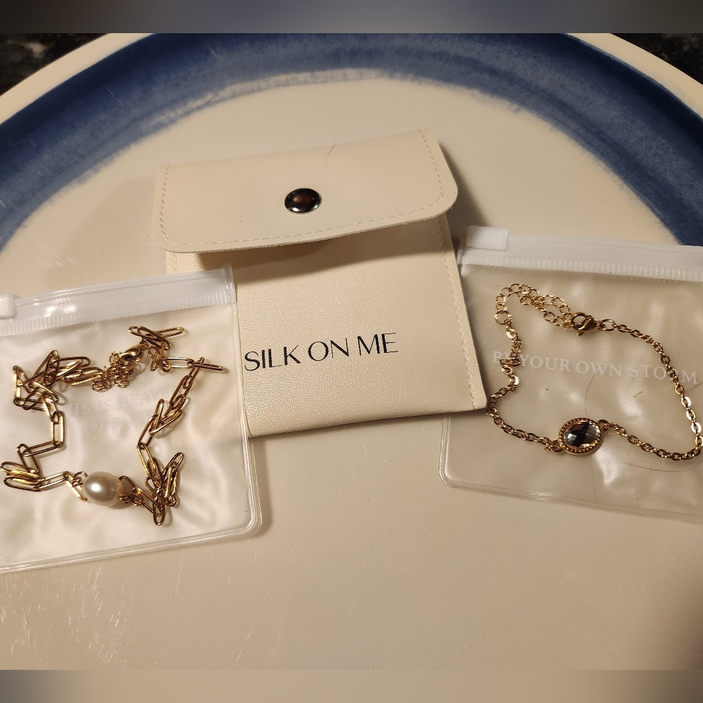 Silk On Me Bracelet And Necklace Set